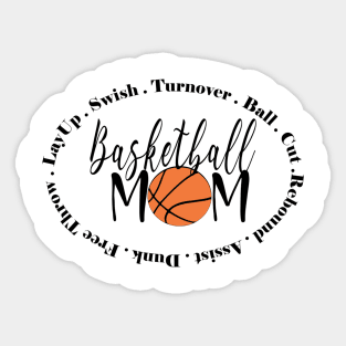 Basketball mom Sticker